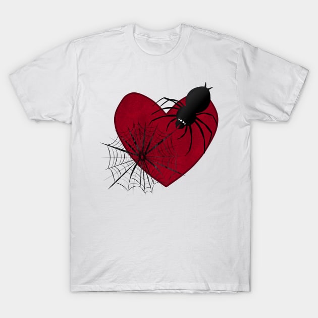 Spider Love V1 T-Shirt by IgorAndMore